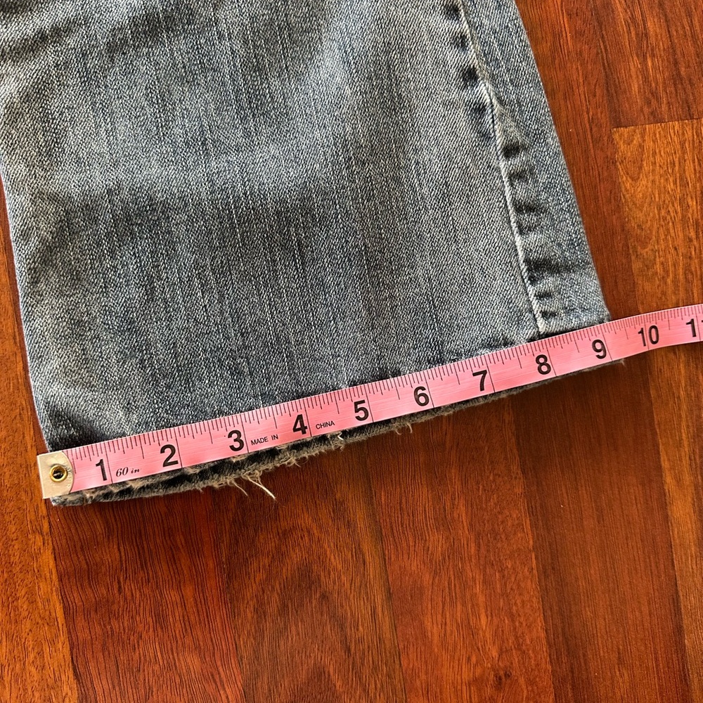 VTG Y2K Silver Tuesday Flared Jeans - Picture 6 of 11
